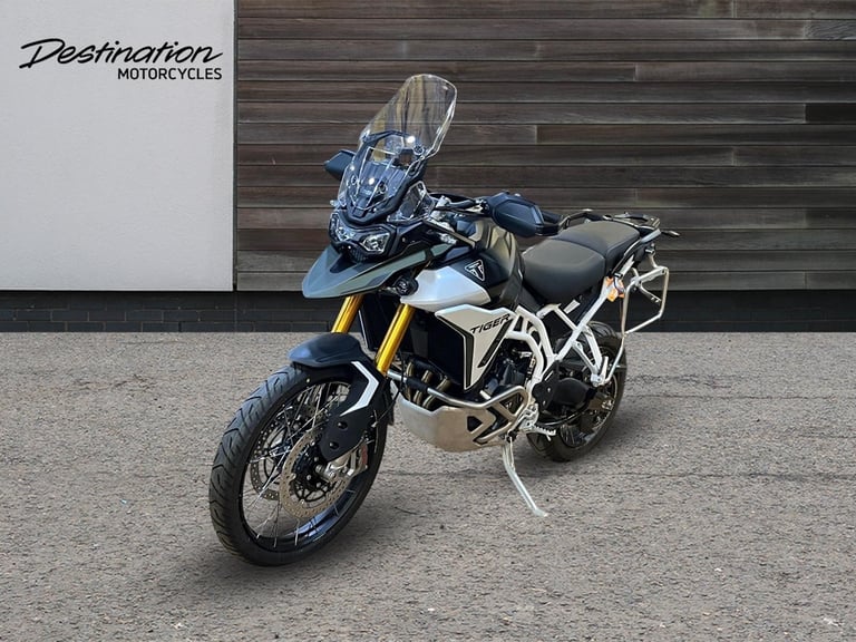 2025 Triumph Tiger 900 RALLY PRO PREMIUM TWIN COLOUR Petrol black 6 Speed