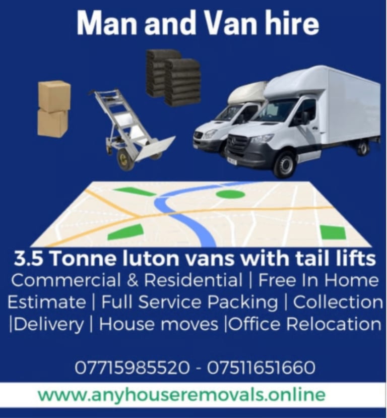 image for Man & Van | 24/7 Man with Van Hire | House moving company | Furniture Collection | House Removals 