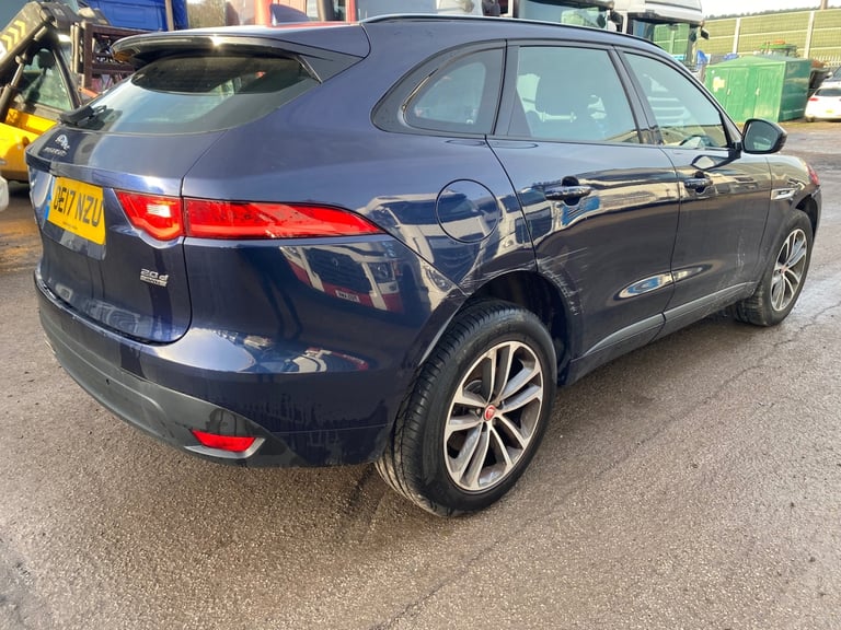 2017 JAGUAR F - PACE R SPORT AWD 2.0 DIESEL SUV DAMAGED SALVAGE CAT N 