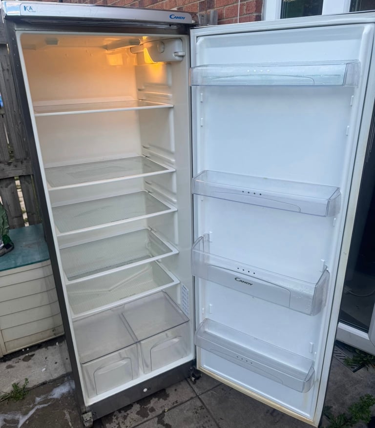 image for Candy Stainless Steel Upright Fridge For Sale/ FREE DELIVERY