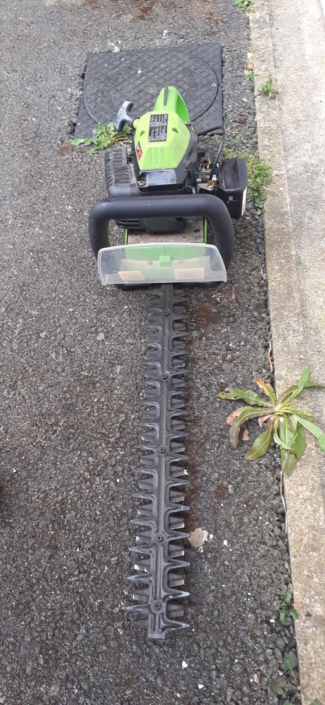 Hedge trimmer long reach running brilliant 