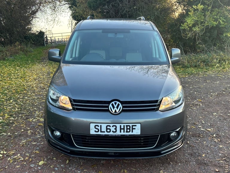 2013 Volkswagen Caddy Maxi 2.0 TDI 140PS Window Van*CREW CAB*TIMING BELT DONE*FULL SERVICE HISTOR...