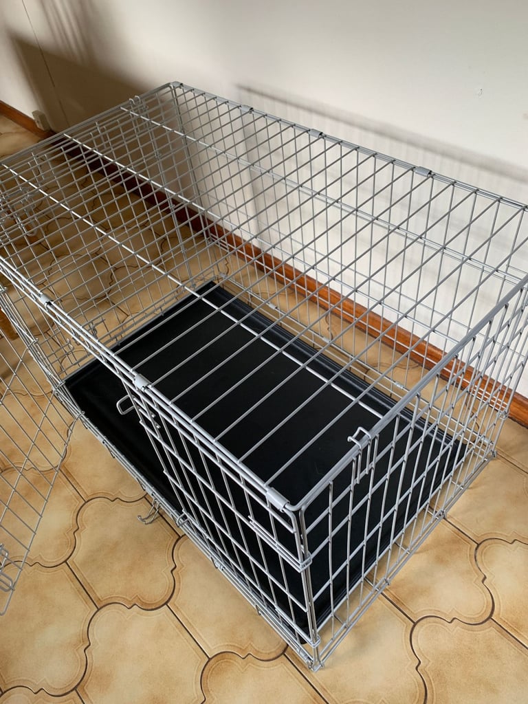 Pets at Home dog cage.