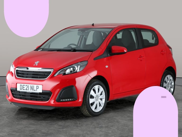 2021 Peugeot 108 1.0 72 Active 5dr HATCHBACK PETROL Manual