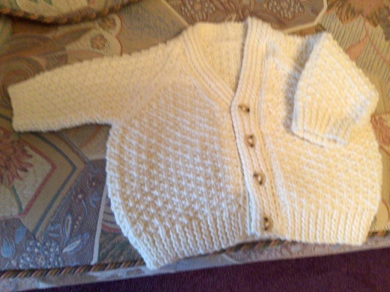 Aran Baby Cardigans