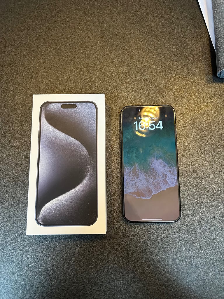 Apple iPhone 15 Pro Max Blue Titanium 256gb Unlocked 
