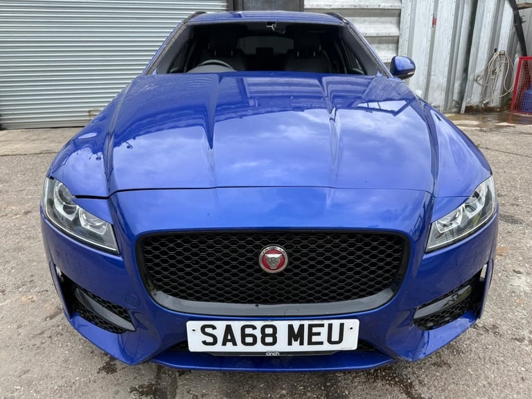 2019 68 REG JAGUAR XF R-SPORT ESTATE 2.0TDi AUTO DAMAGED REPAIRABLE SALVAGE