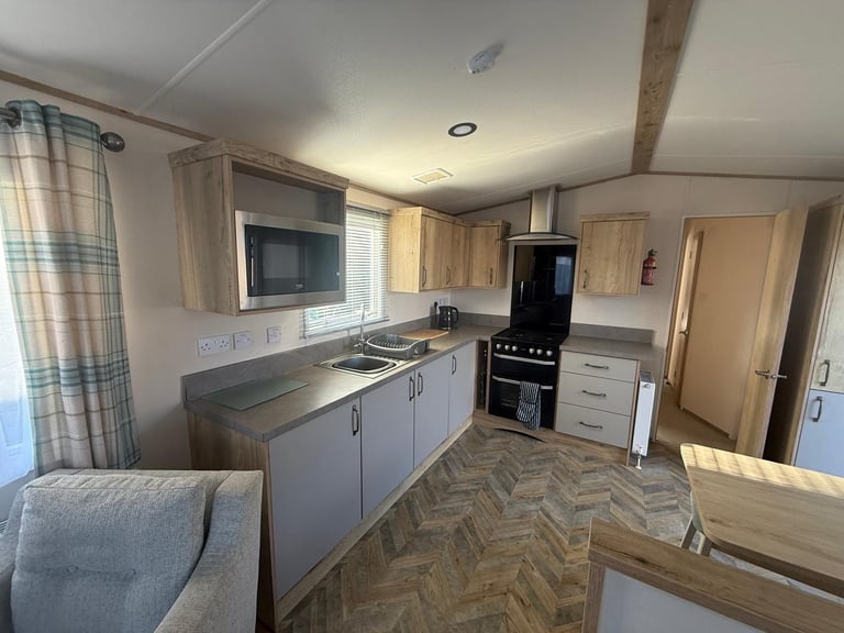 OFF SITE static caravan Scotland double glazed & heated 2 bed ABI Blenheim 39x12