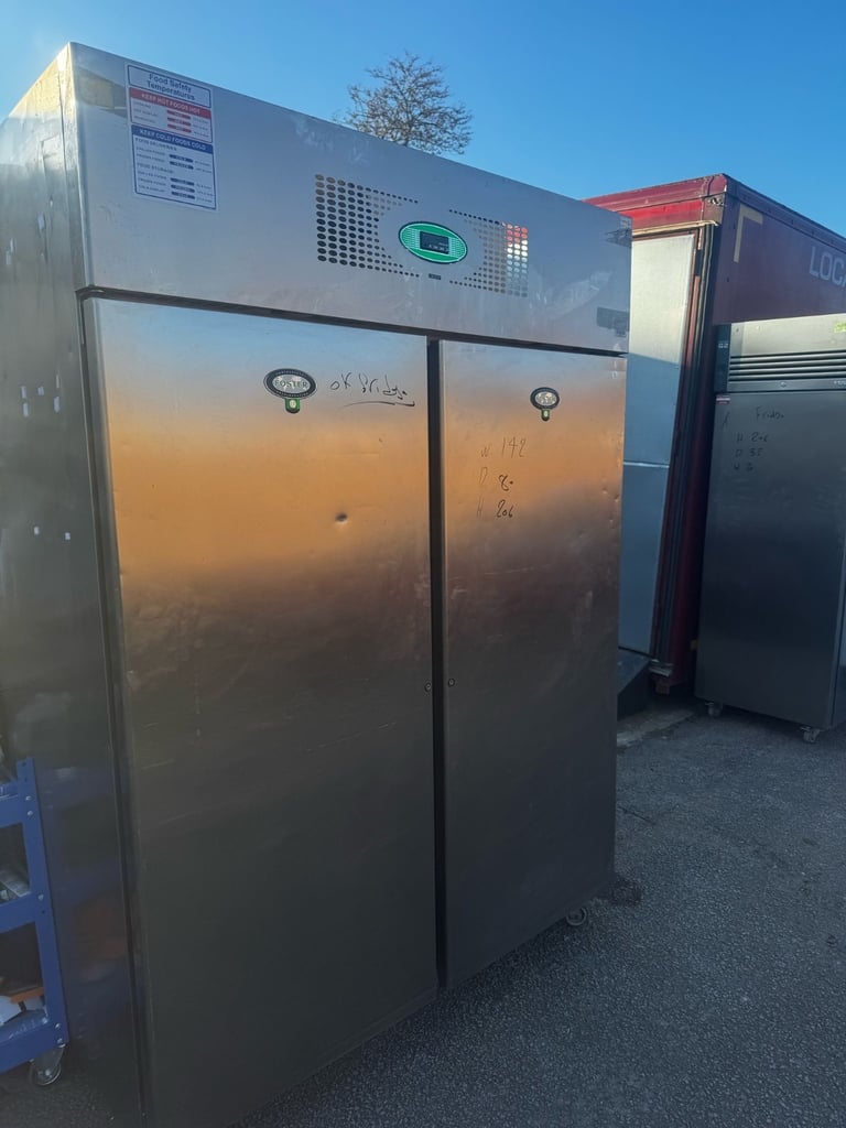 Commercial double door fridge cafe shop restaurant chiller 