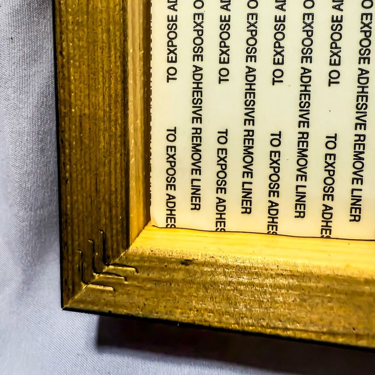 Premium Framed Print “Believe in Yourself” by writer, artist & designer Lucas Gillon