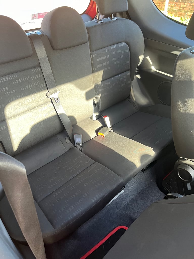 Mitsubishi colt 2007 red 3 door low miles 6 months mot, some history cheap tax and insurance