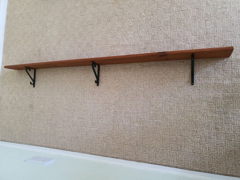 image for Hand made wooden shelf. 