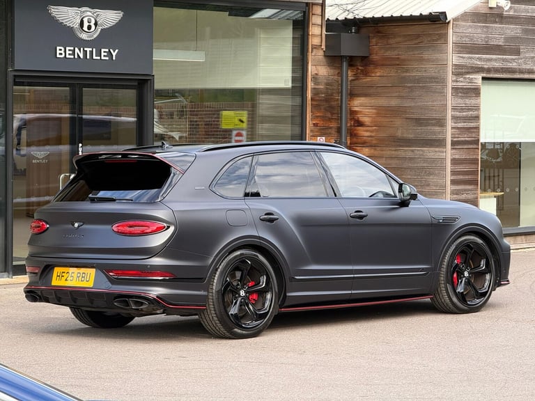 2025 Bentley Bentayga 4.0 V8 S Black Edition SUV 5dr Petrol Auto 4WD Euro 6 (s/s) (550 ps) ESTATE...