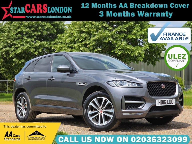 image for 2016 Jaguar F-Pace 2.0 D180 R-Sport Auto AWD Euro 6 (s/s) 5dr ESTATE Diesel Automatic