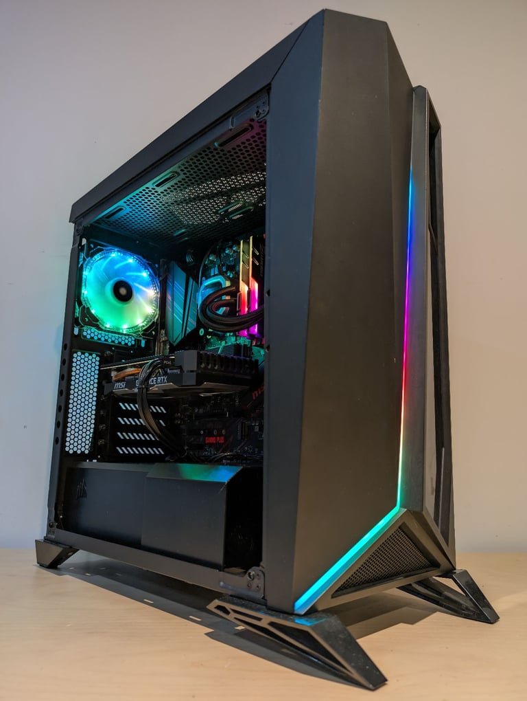 image for GAMING PC - i7 9700K - RTX 2060 - 32GB RAM - 500B SSD - WIN 11 - WARRANTY