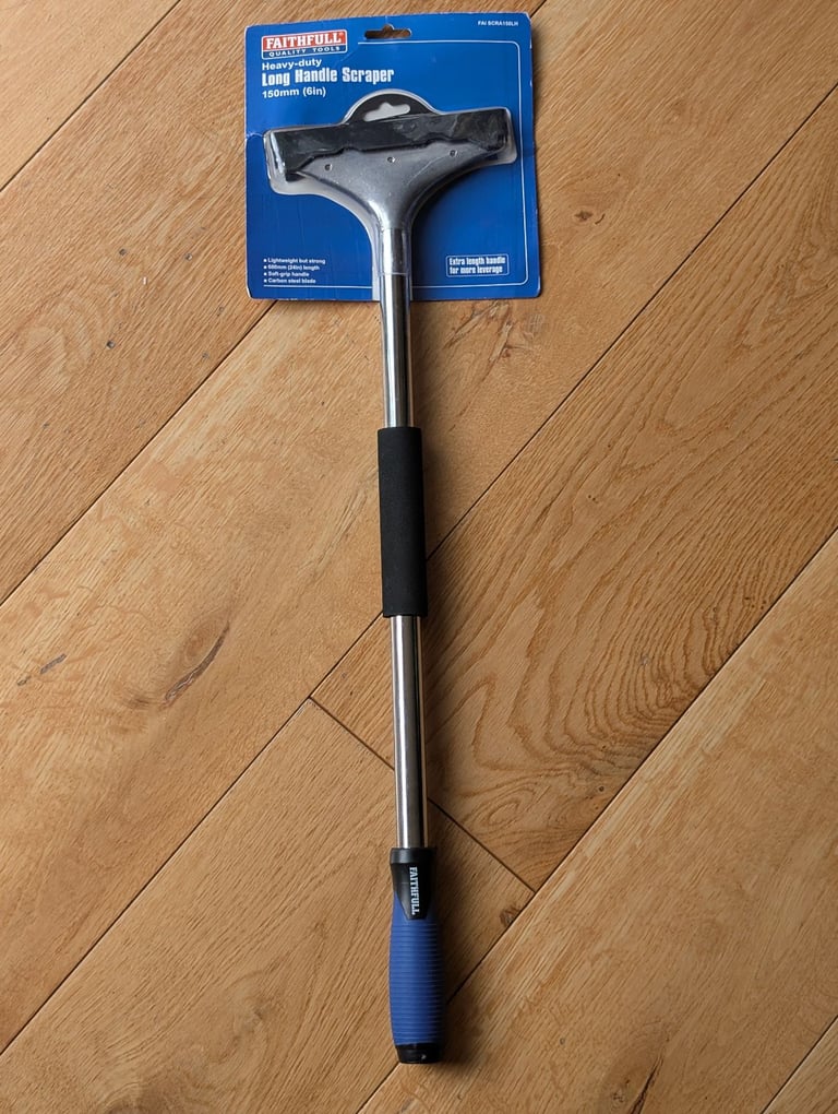 image for Faithfull heavy duty long handle scraper