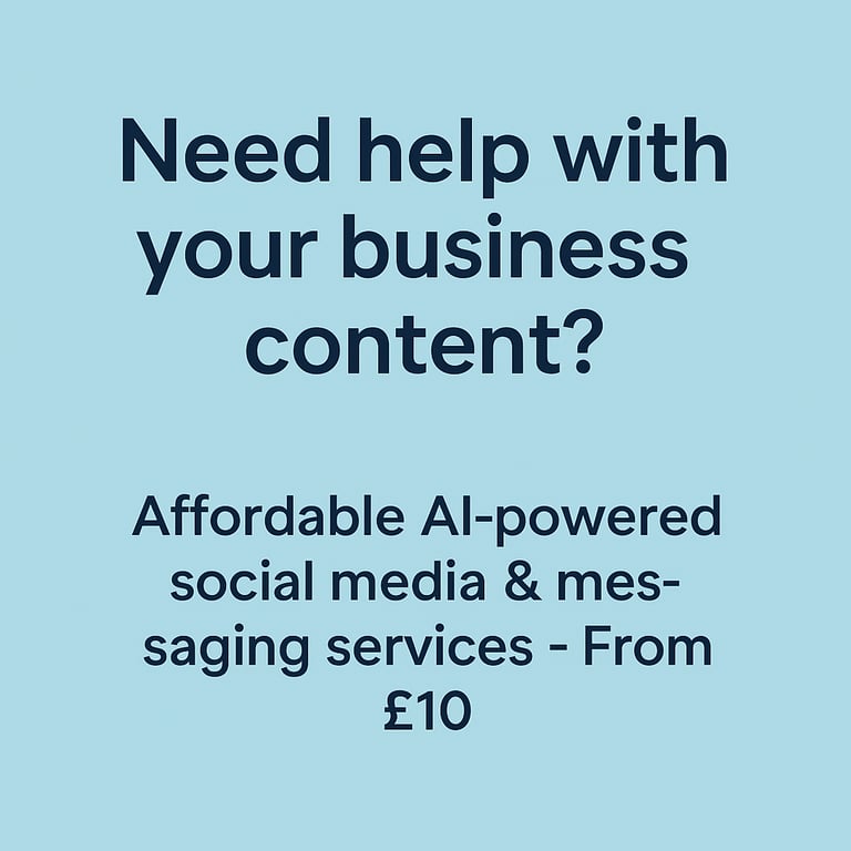 Social Media Help – I create posts and automate messages for your ...