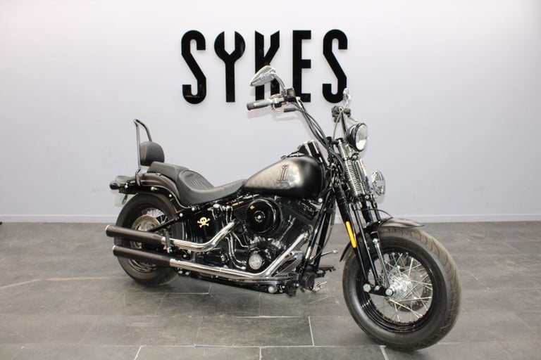 2009 Harley-Davidson FLSTSB Softail Crossbones in Denim Black