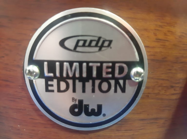 PDP Limited Edition 18 Ply Bubinga and Maple Shell 14in x 5.1/2in Refurbished Snare Drum ~ £175 ono