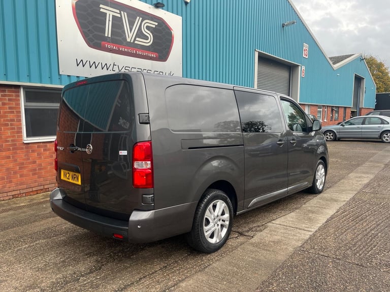 2021 Vauxhall Vivaro 3100 2.0d 120PS Elite H1 D/Cab PANEL VAN DIESEL Manual