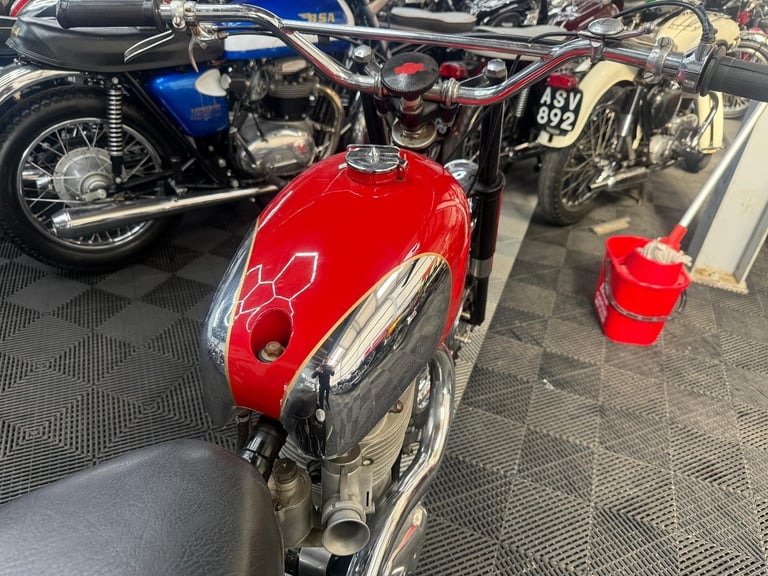 1954 Ariel Mk1 HS 500 scrambler, presented in restored condition, px welcome