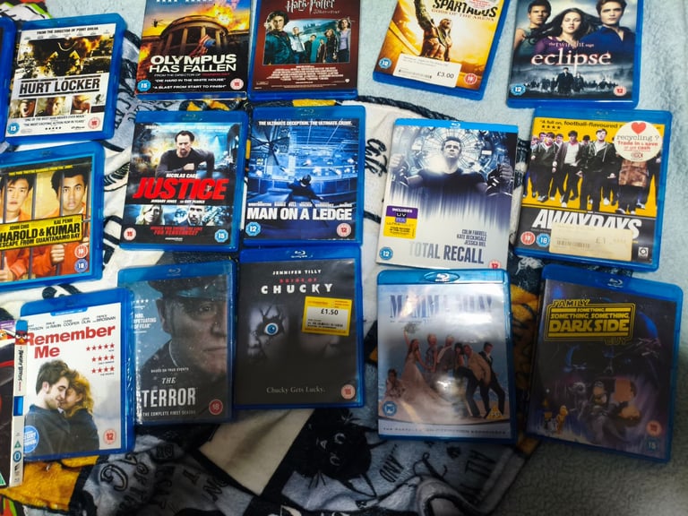 31 blu rays collection