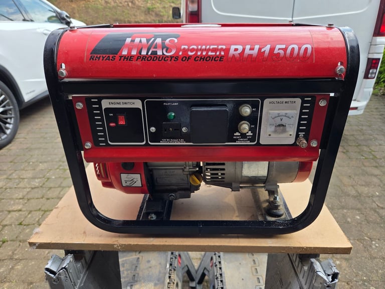 1500  watt ( 1.5 kva ) petrol generator 