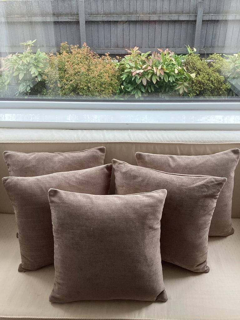 image for 5 cushions 18”x18”  