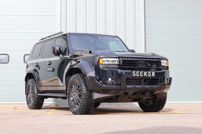 2025 Toyota Land Cruiser COMMERCIAL with  OEM rear seat conversion styled by seeker Panel Van Die...