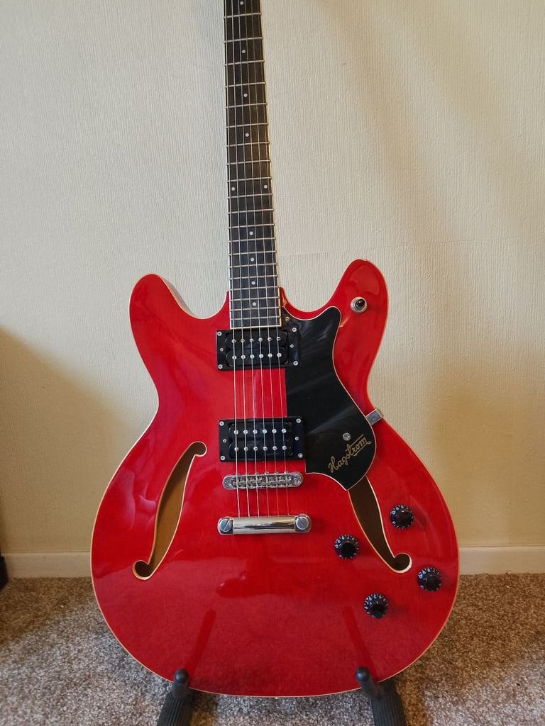 Hagstrom Viking and Hard Case.