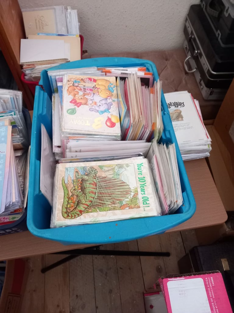 image for Large amount of greeting cards all new 