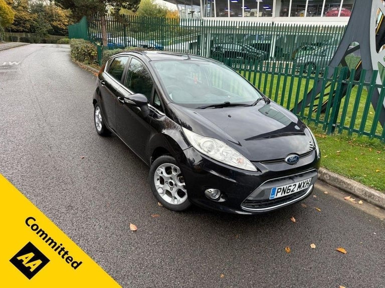image for 2012 62 FORD FIESTA 1.25 ZETEC HATCHBACK 5DR PETROL MANUAL (129 G/KM, 81 BHP)**F
