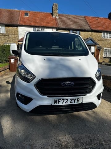 Ford, TRANSIT CUSTOM, Panel Van, 2022, Manual, 1996 (cc)
