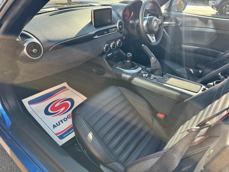 2017 Abarth 124 Spider 1.4 T MultiAir 2dr CONVERTIBLE Petrol Manual