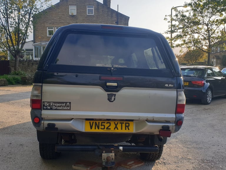 MITSUBISHI L200 2.5 TD DOUBLE CAB 4x4 4WD *NOT NAVARA HILUX  SHOGUN SPORT,  FORD RANGER