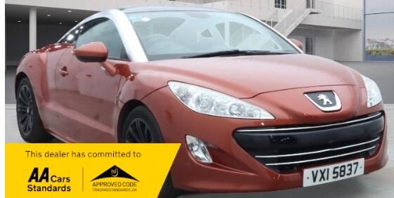 image for 2012 Peugeot RCZ 1.6 THP Sport 2dr Ulez Compliant ( Home Delivery) £1 per mile  COUPE Petrol Manual