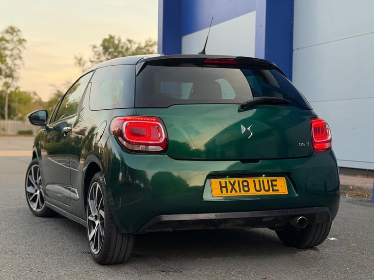 2018 DS Automobiles DS 3 1.2 PureTech Connected Chic Euro 6 3dr HATCHBACK Petrol Manual