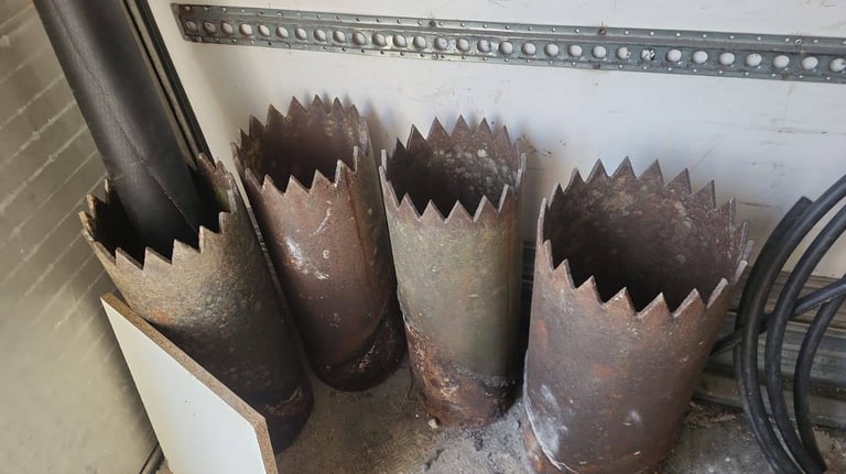 Castledawson 700 NEW octagon chimney pots 