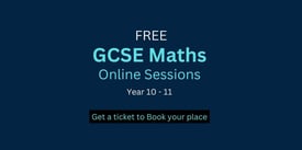 Free GCSE Maths Online Sessions