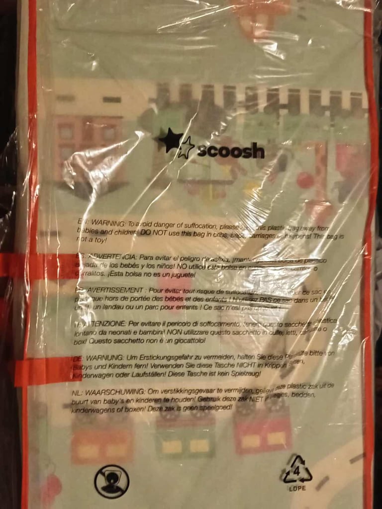 scoosh Foldable Activity Mat - Double-Sided, Reversible, Waterproof, Ideal for Playtime