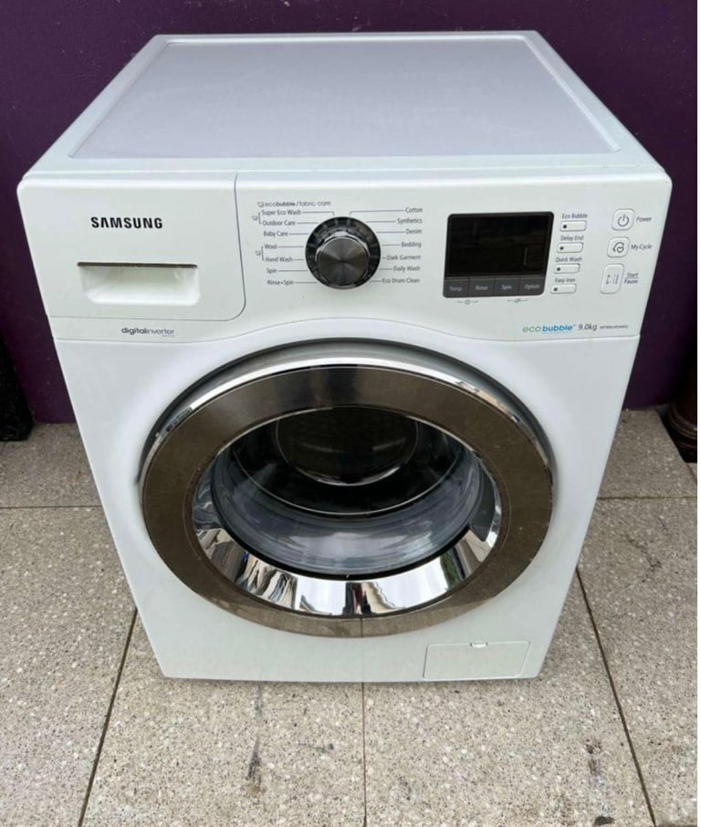 image for Samsung large 9kg washing machine excellent condition possible delivery 