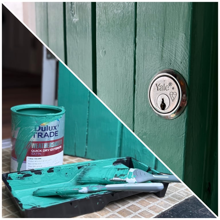 Exterior painting & decorating Edinburgh 