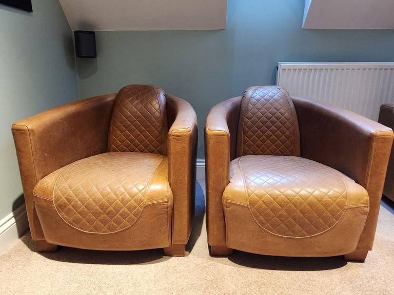 Leather chairs