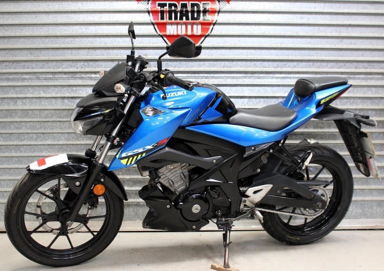 2020 70 SUZUKI GSX-S125 GSXS 125 BLUE NEW MOT LEARNER LEGAL HPI CLEAR TRADESALE