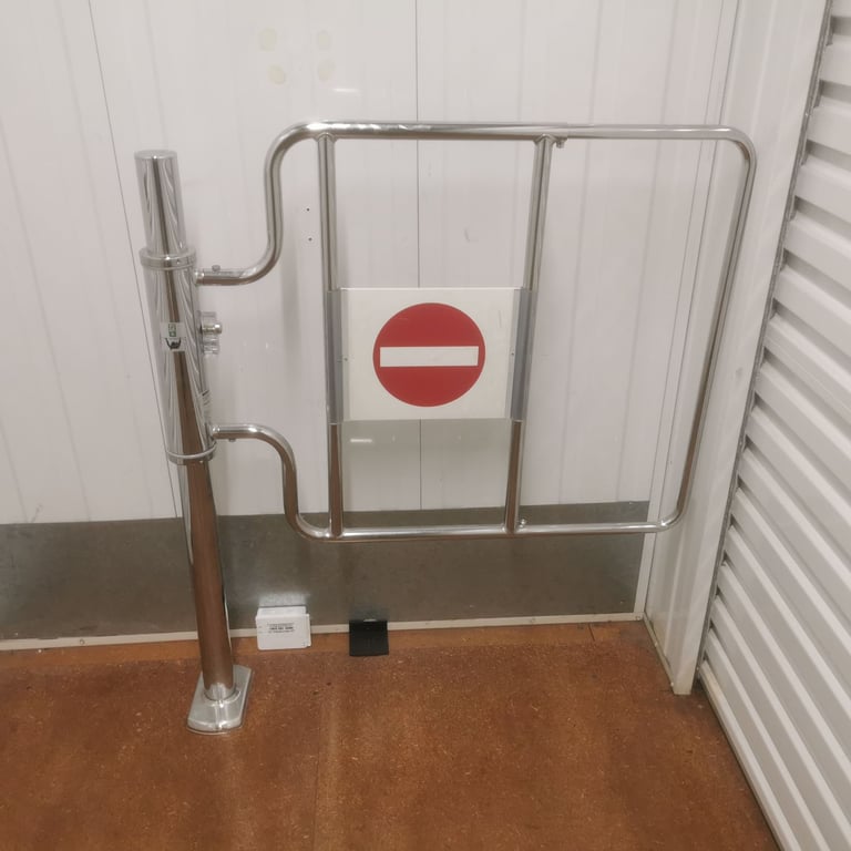 image for Mechanical Checkout Barrier Closer Gate Shop Commercial