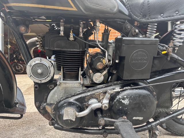 1936 SUNBEAM MODEL 9 500CC CLASSIC MOTORCYCLE
