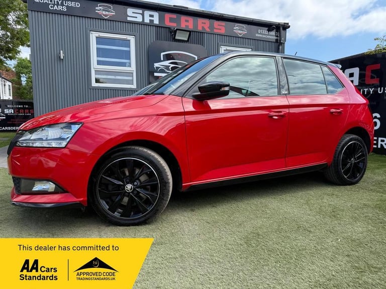2019 Skoda Fabia 1.0 TSI Monte Carlo Euro 6 (s/s) 5dr HATCHBACK Petrol Manual