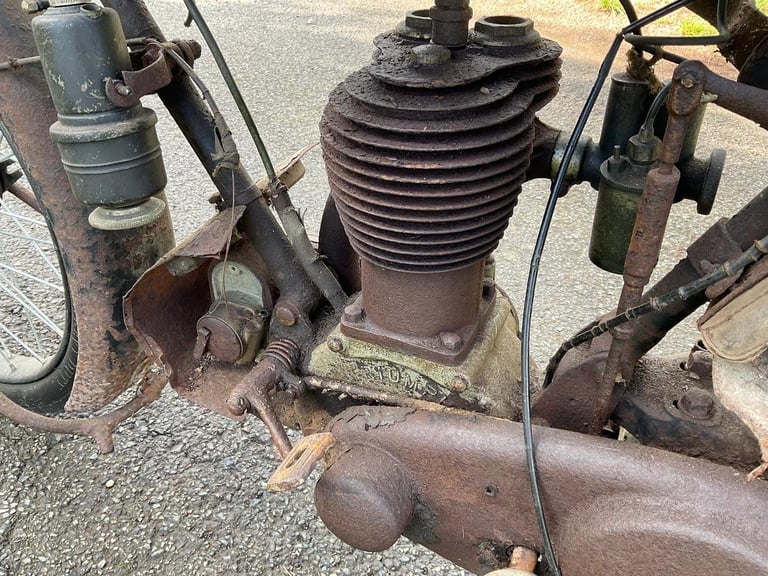 Triumph Model P 1926 unrestored ideal winter project 