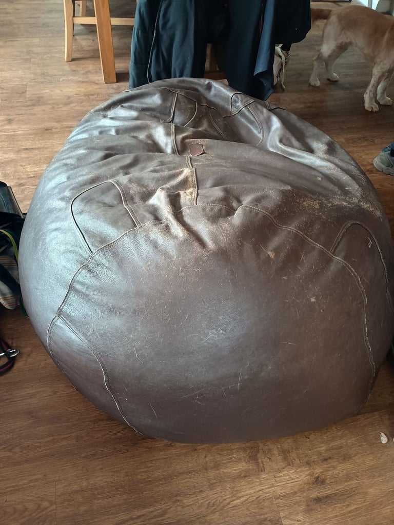 image for Brown large beanbag 