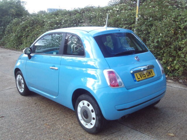 2015 Fiat 500 1.2 Colour Therapy Blue 31k Miles Years MOT Warranty HATCHBACK Petrol Manual
